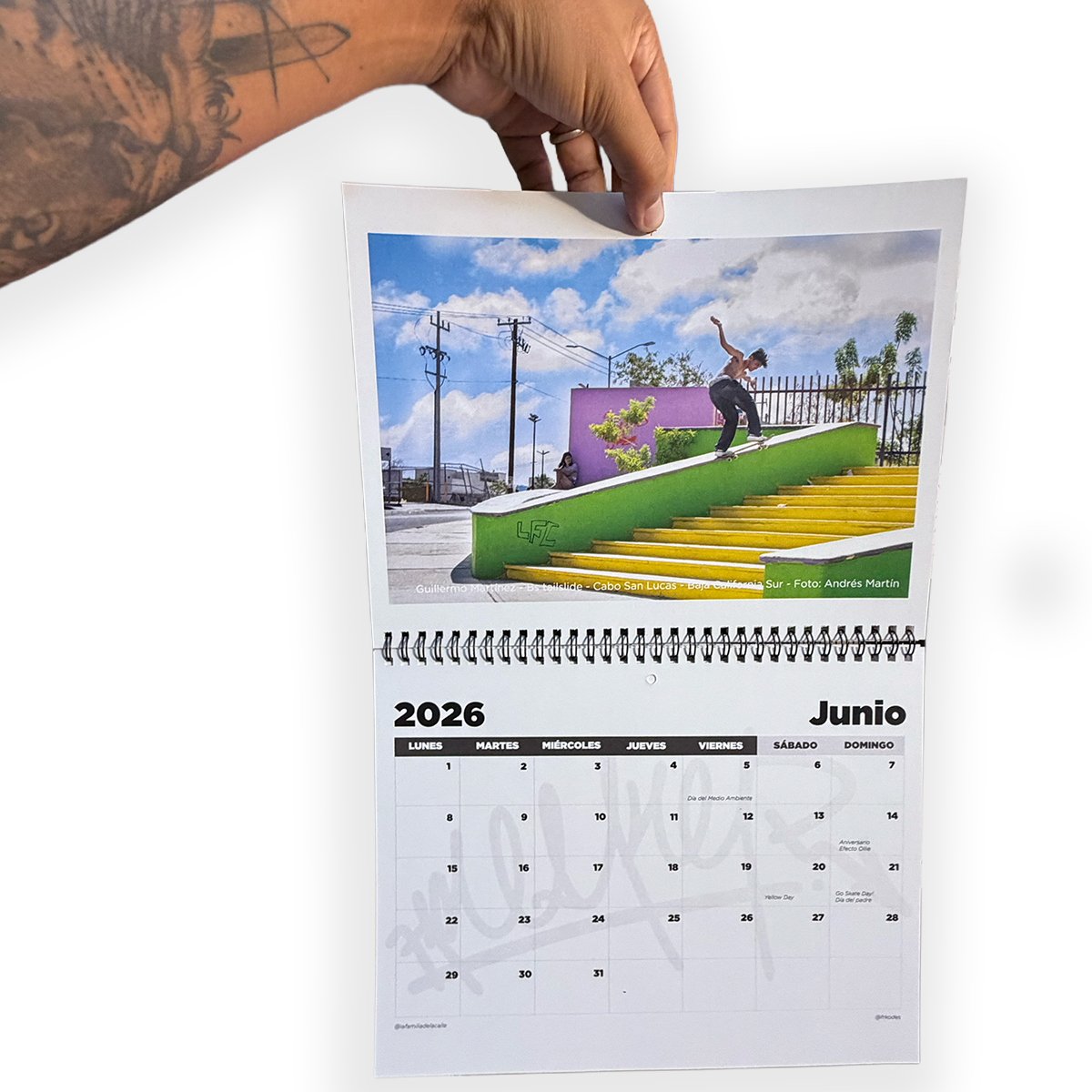 Calendario 2026 FRKodes x LFC