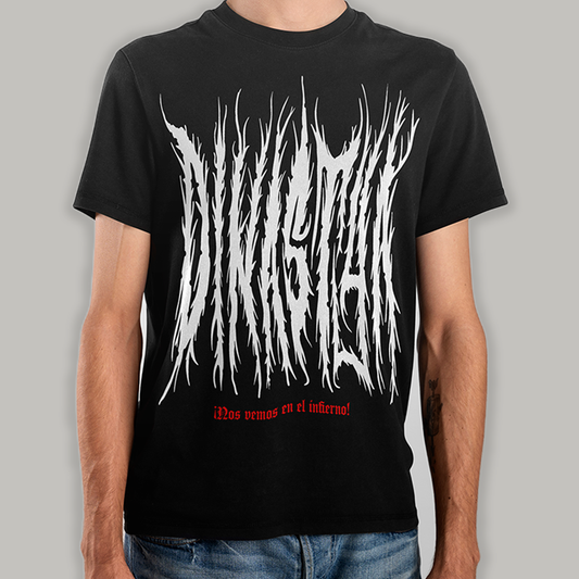 Playera "Nos vemos en el infierno"