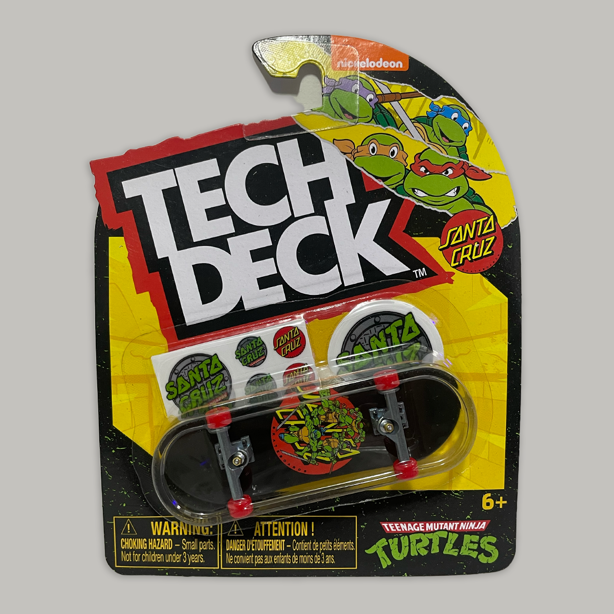 Tech Deck TMNT x Santa Cruz – Edición Limitada