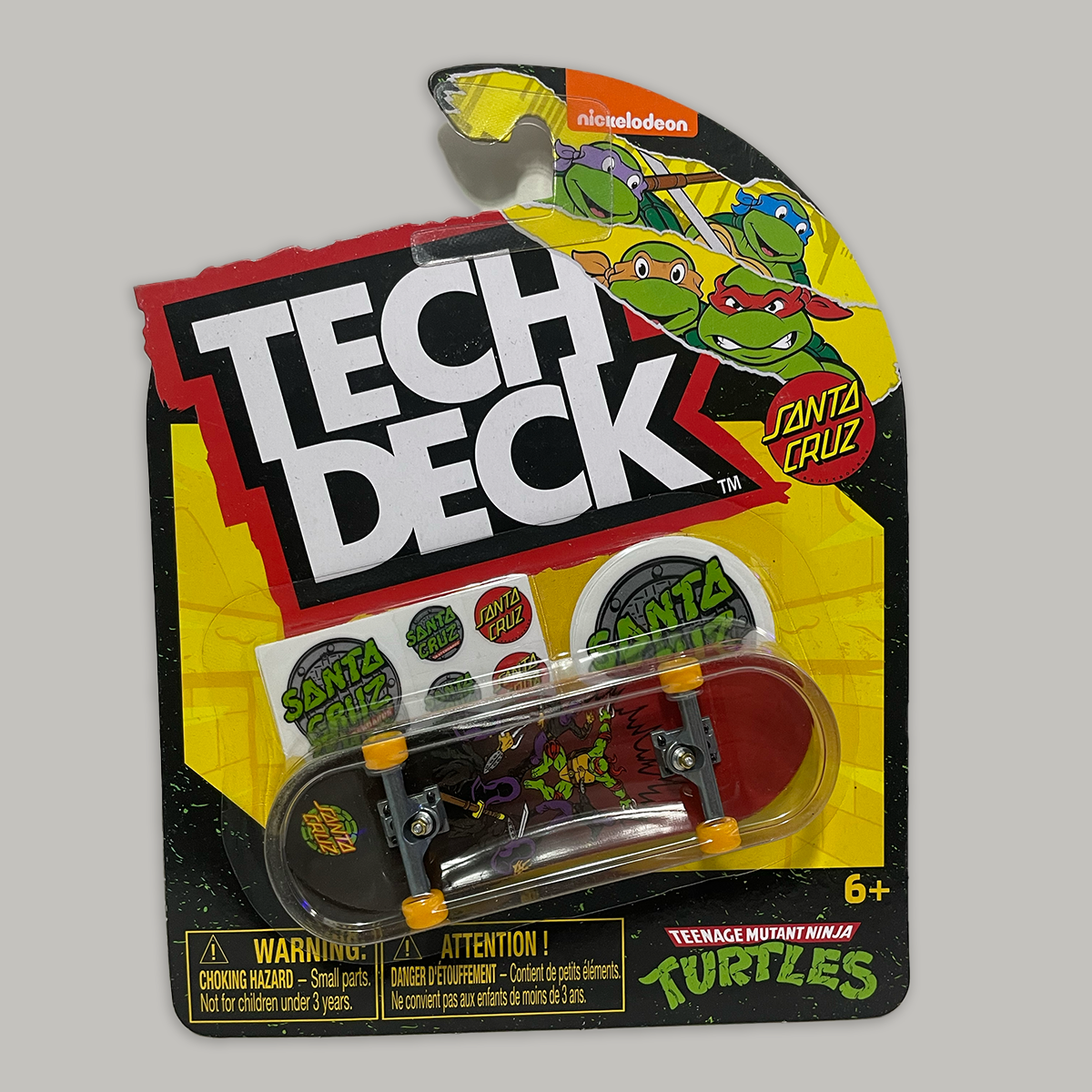 Tech Deck TMNT Rafael x Santa Cruz