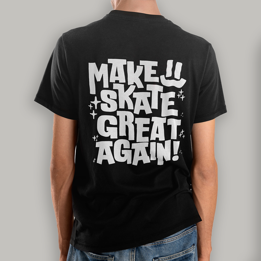 Playera "Make Skateboarding Great Again"