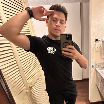 Playera Efecto Ollie Micrófono (Frente y espalda)