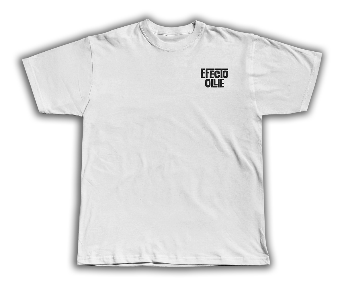 Playera Efecto Ollie Micrófono (Frente y espalda)